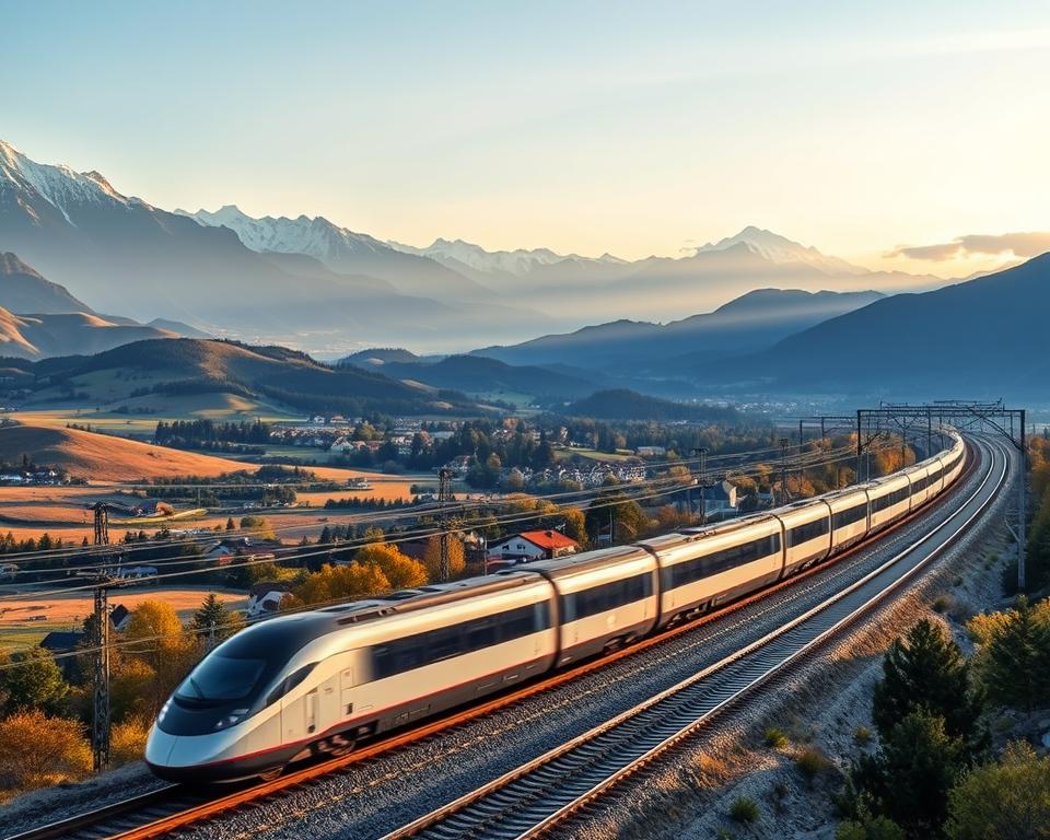 China to Europe freight train