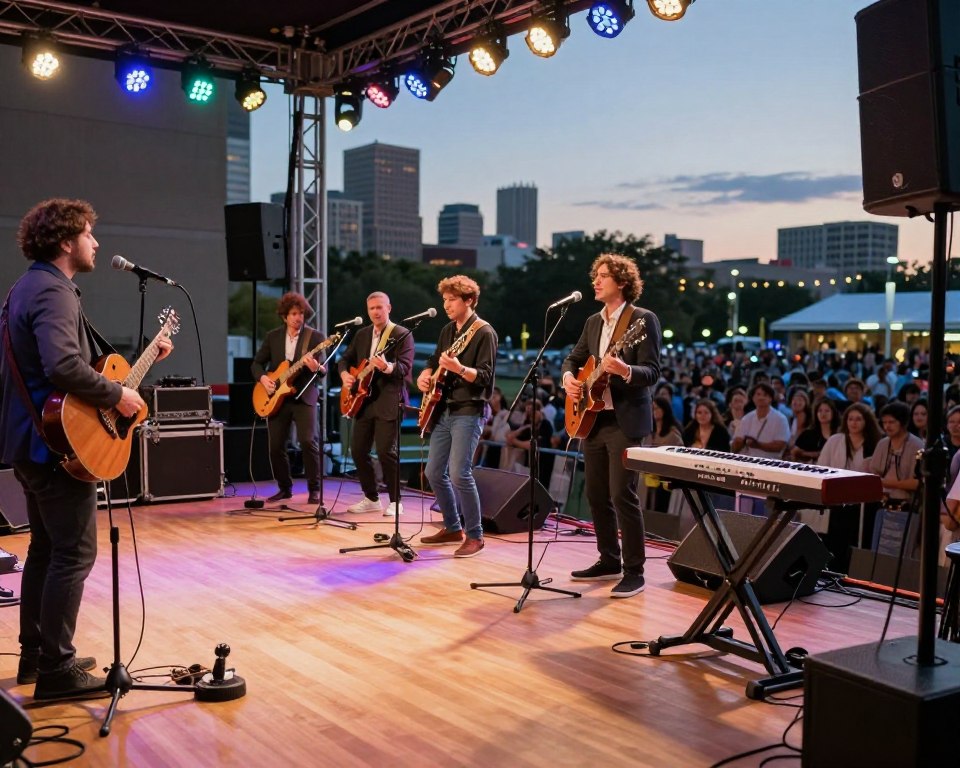 Mobile Stage Rental in Houston